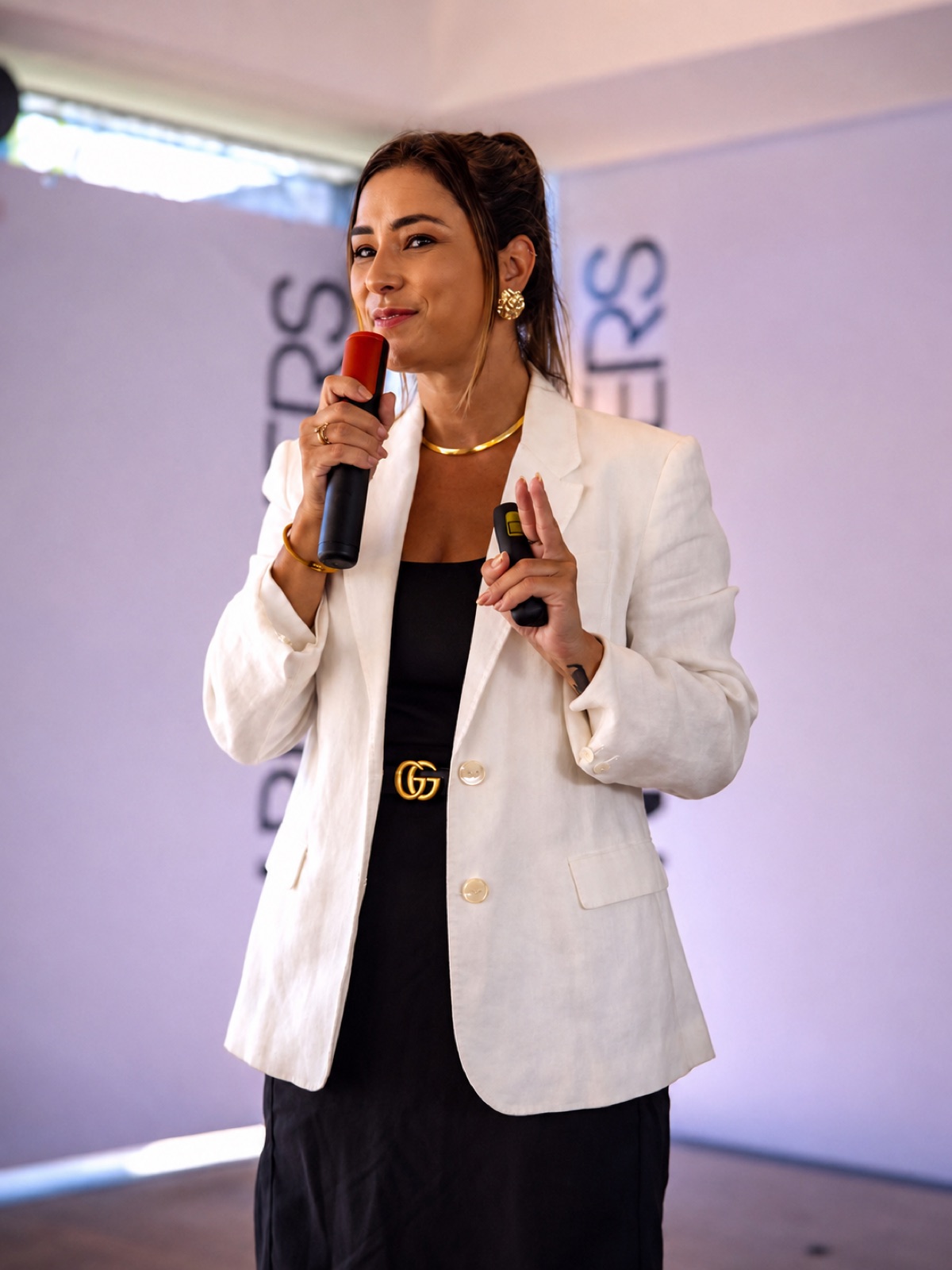 Nathália Abnara palestrando